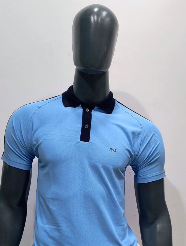 Men's  Tshirt | Collar Tshirts | Half Sleeves | Plain-Regular Fit