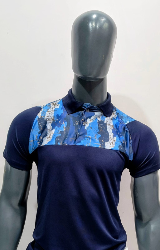 Men's  Tshirt | Collar Tshirts | Half Sleeves | Plain-Regular Fit